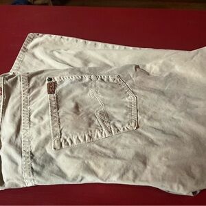 7 for all mankind size 33 men’s pants